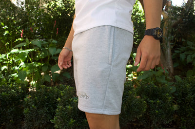 Doubted & Overlooked Grey Shorts